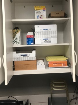 MAMTC Supply Room Cabinet